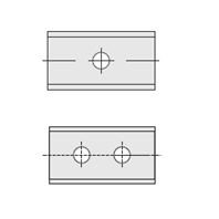 MG06 / MG18 kwaliteit (1 of 2 gaten)