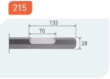 Beitels, zeskant 28mm