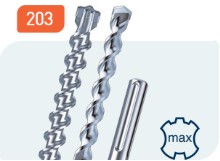 SDS-max 2- en 4-snijders