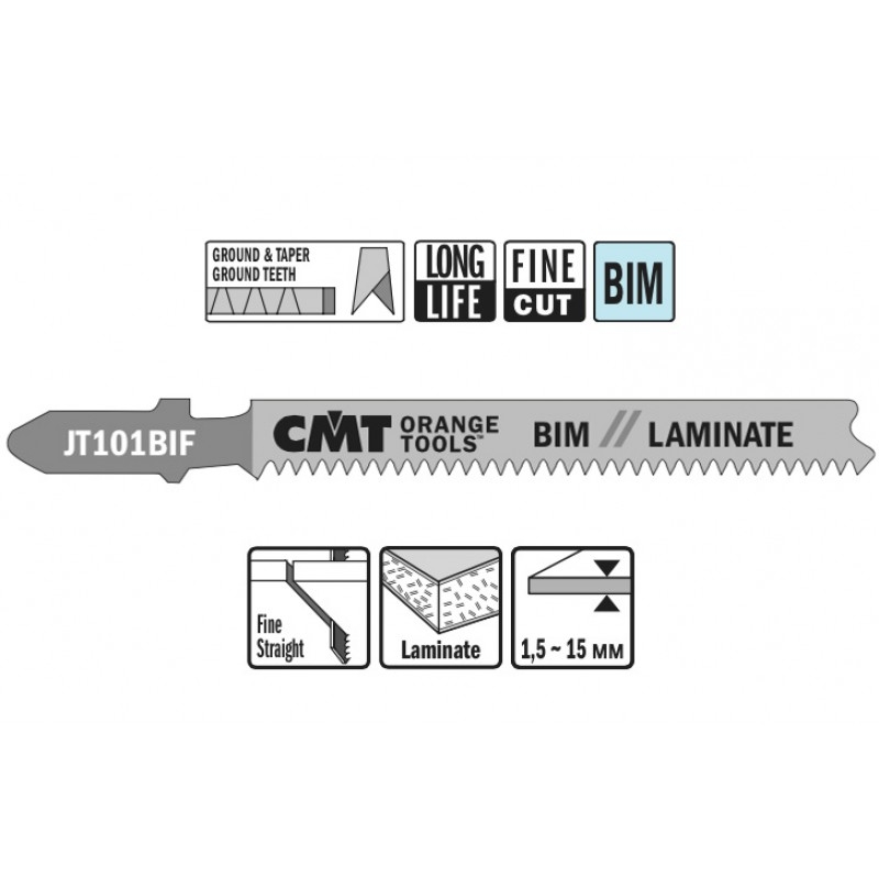 Decoupeerzaag voor laminaat