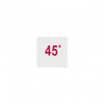 Verzinkhoek 45°