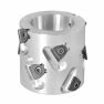 Premill DIA Cutter Heads with Replaceable Plates 2+2 D=70 I=50 d=20+2CH 30° H=3
