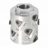 Premill DIA Cutter Heads with Replaceable Plates D=70 I=63/81 d=25+2CH Z=2+2 (12) a30° H=3 LH upper