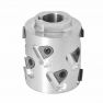 Premill DIA Cutter Heads with Replaceable Plates D=70 I=63/81 d=25+2CH Z=2+2 (12) a30° H=3 RH upper