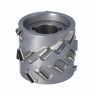 Pre-Mill Cutter DIA 3+3 D=80 I=65 d=30 +2CH 45° H=4,5 (24) Type C Sym. Lownoise