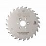 DSR.Saw blade DIA D=120 F= 20 Z= 24 K/P=3,2/2,2 H=4 PH: 3/4,5-8/35RH + 3/4,5-8/35LH FP