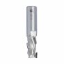 Router Bit DIA Z1+1 D=20 I= 35 L= 95 S=20x50 RH 4PCD+1 HM H2,5 3 helix wings body STAINLESS STEEL