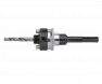 Rotec Quick-Lock gatzaaghouder met centreerboor, SDS-plus, tbv gatzagen ø32-210