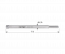 Rotec uitwerpstift ø6,34x116