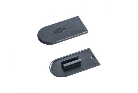 Kunststof gitzwart RAL 9005