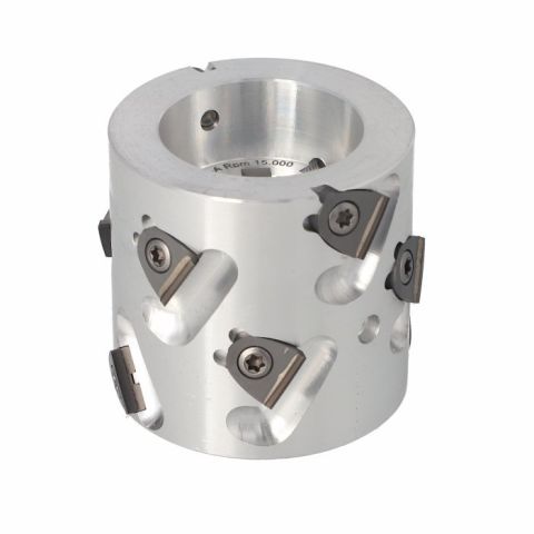 Premill DIA Cutter Heads with Replaceable Plates 2+2 D=70 I=50 d=20+2CH 30° H=3