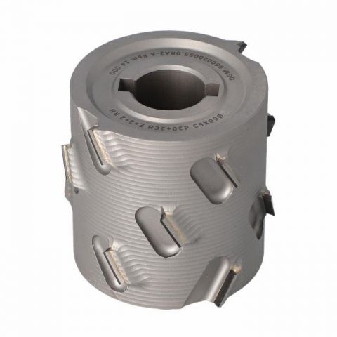 Pre-Mill Cutter DIA 2+2 D=60 I=55 d=20 +2CH 30° H=2,5 (14) RH type A / LOW NOISE