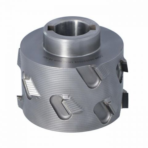 Pre-Mill Cutter DIA 2+2 D=80 I=48 d=25 +2CH 30° H=4,5 (12) Type A RH Lownoise