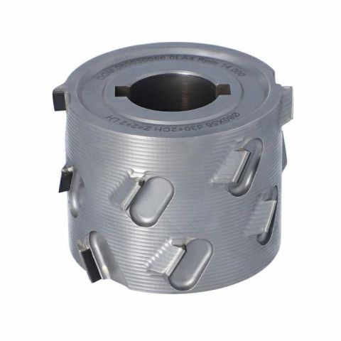 Pre-Mill Cutter DIA 2+2 D=80 I=56 d=30 +2CH LN 30° H=4,5 (14) Type A LH Lownoise