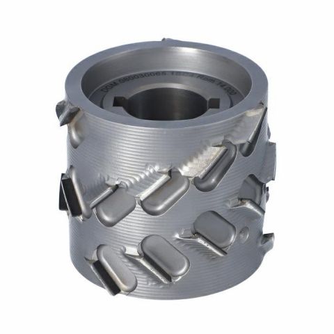 Pre-Mill Cutter DIA 3+3 D=80 I=65 d=30 +2CH 45° H=4,5 (24) Type C Sym. Lownoise