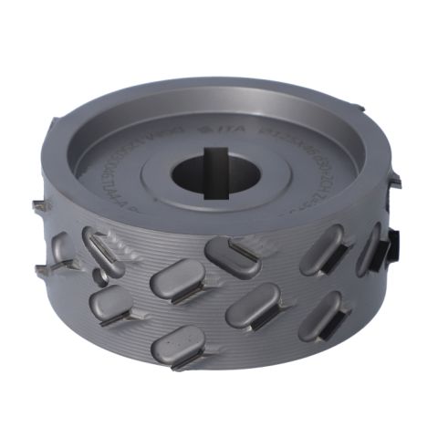 Pre-Mill Cutter DIA 3+3 D=125 I=46 d=30 +2CH 54° H=4 (27) Type A LH