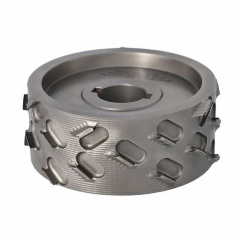 Pre-Mill Cutter DIA 3+3 D=125 I=46 d=30 +2CH 54° H=4 (27) Type A RH