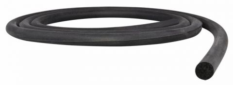 Profil gumowy EPDM czarny fi 6 mm gęstość 400+/-50 kg/m3