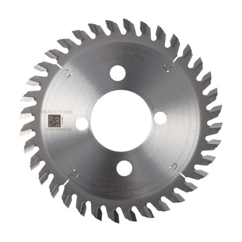 (M) Conical scoring blade D=150 F= 45 Z= 36 K=4,4-5,6 P=3,2 CONICAL-ALT5° PH: 2/9/58 + 2/11/70
