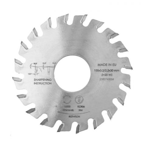 Saw blad D=100 F= 30 Z= 30 K/P=2,6/1,6 L Poz.