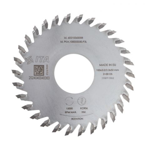 (M) Saw blade D=100 F= 32 Z= 30 K=3,0 LH Pos. Cehisa