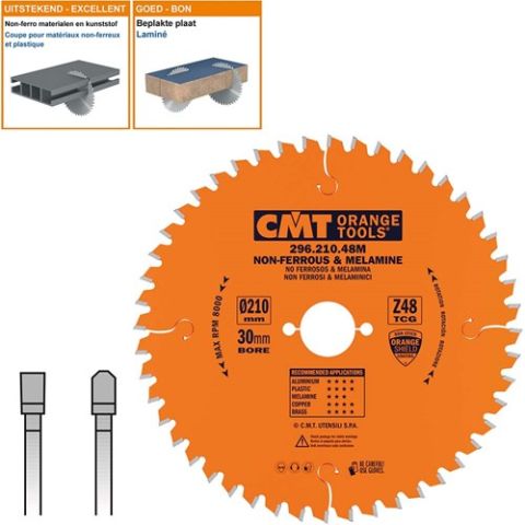 Cirkelzaag voor non-ferro metalen en harde materialen