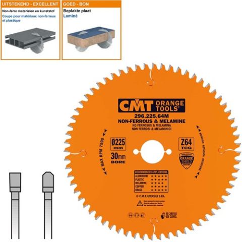 Cirkelzaag voor non-ferro metalen en harde materialen