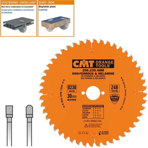 Cirkelzaag voor non-ferro metalen en harde materialen