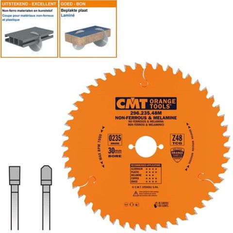 Cirkelzaag voor non-ferro metalen en harde materialen