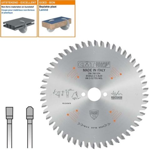 Cirkelzaag voor non-ferro metalen en harde materialen