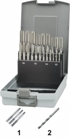 International Tools 29.180 ECO HSS Set Handtappen DIN 352
