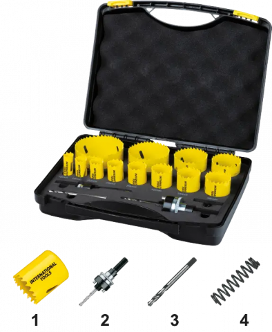 International Tools ECO PRO HSS-Co 8% Bi-Metaal Set Gatzagen 61.090