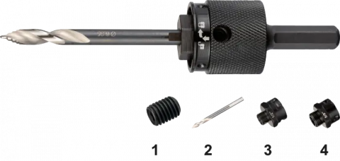 Phantom Universele Quick-Change Houder Ø14-210 mm 11/32″(8‚7mm)