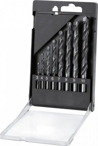 Phantom HM-tip Set Spiraalboren DIN 338, 3 t/m 10mm