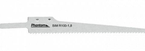 Phantom HSS-Co 8% Bi-Metaal Carrosseriezaag R 100-1‚8 VPE 5