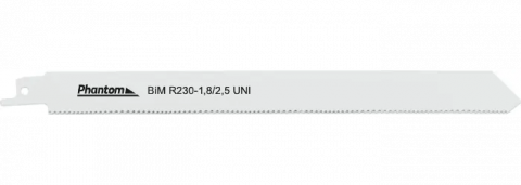 Phantom HSS-Co 8% Bi-Metaal Reciprozaag R230-1‚8/2‚5 UNI VPE 5