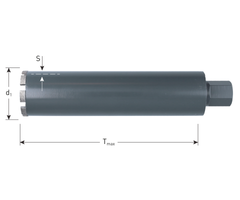 Rotec diamantboor (1.1/4