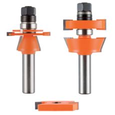 CMT verstelbare frees set (2-delig), S=Ø12mm.