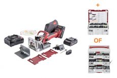 COMBI DEAL - Lamello Zeta P2 accu machine in systainer, incl. batterijen en lader + verbinders in systainer