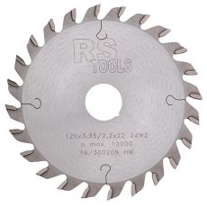 RStools voorritser Ø120 x 3,35 x ø22  z=24 wisseltand