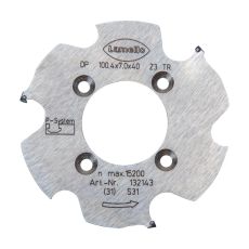Lamello diamant CLAMEX groeffrees voor P-systeem Ø100,4 x 7 x ø40 Z=3 (voor CNC)