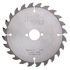 RStools HM zaag ø180 x 2,6 x ø30  z=24 wisseltand