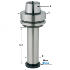 CMT - gereedschaphouder Ø35 x 100mm. met HSK63F opname