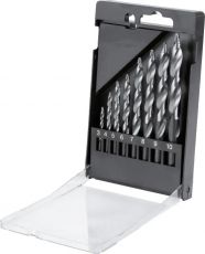 Phantom HSS set spiraalboren DIN338 Step-point‚ met drievlaks schacht 11.443 - Ø3-10 x 1mm