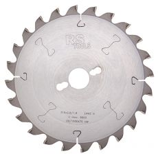 RStools HM zaag ø216 x 2,8 x ø30  z=24 wisseltand (negatief)