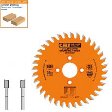 CMT - groefzaagblad Ø150 x 4,0/3,0 x 30  z=36