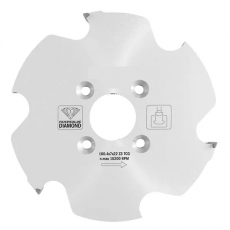 RStools diamant CLAMEX groeffrees voor P-systeem Ø100,4 x 7 x ø22 mm. z=3 (voor ZETA)