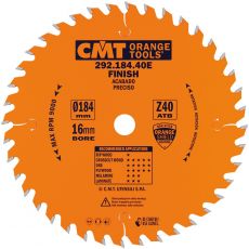 CMT - HM cirkelzaag Ø184 x 2,6 x 16  T=40 wisseltand