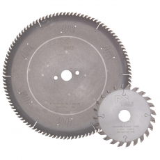RStools formaatzaag set Ø350 z=108 SILENT en ritser Ø120 asgat ø20