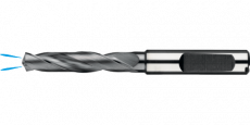 Phantom 11.254 UNI VHM spiraalboor, 3xD, met koelkanaal‚ TiAlN, whistle notch, Ø 3 t/m 20